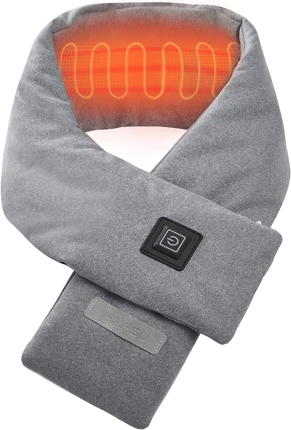 Écharpe chauffante électrique chauffant Attelle de cou chauffe-cou avec 3  niveaux de chauffage Echarpe chauffante sans fil