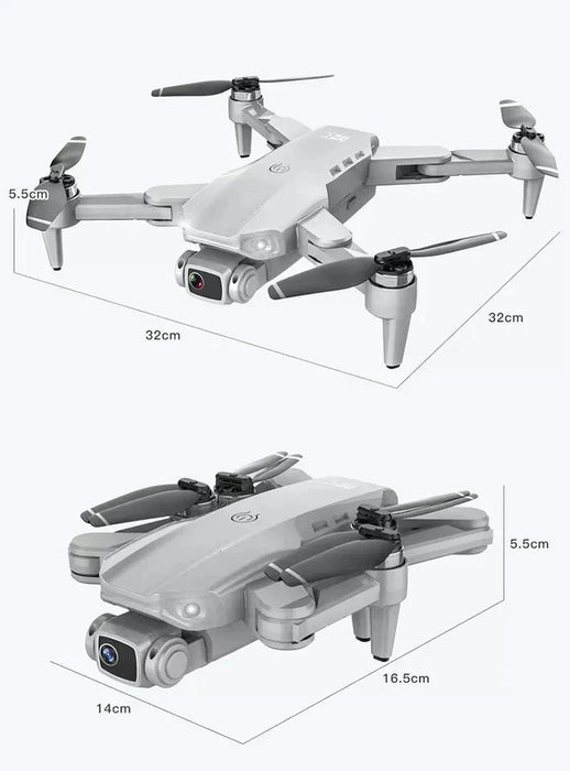 DroneMaX Pro™ 2022 - GPS Tracking Included - 4K Camera - Gimbal Axis - BEST UK TECH®
