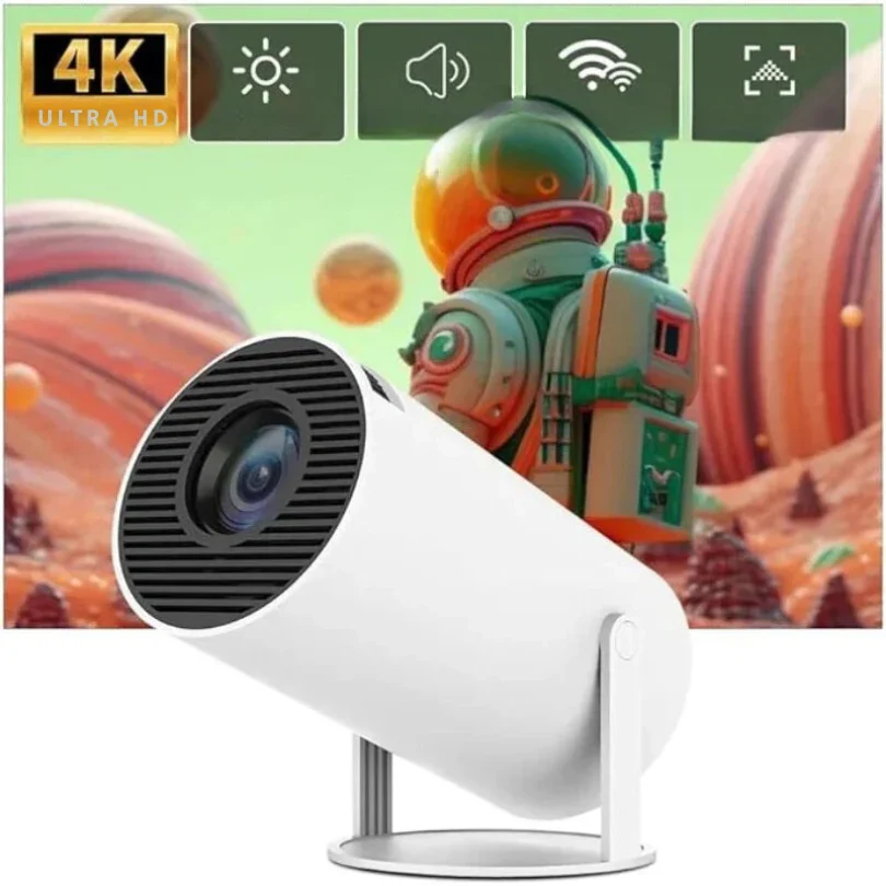 Mini vidéoprojecteur portable intelligent 4K
