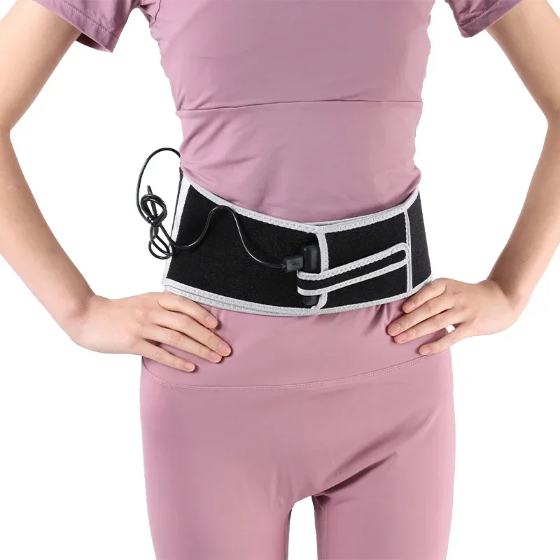 Ceinture lombaire chauffante pour soulager le bas du dos, chaleur seule ou avec vibrations