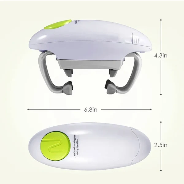 Ouvre-bocal électrique compact tenu en main